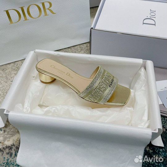 Шлепанцы christian dior