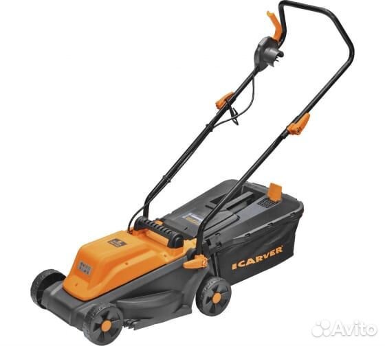 Электрическая газонокосилка carver LME-1332
