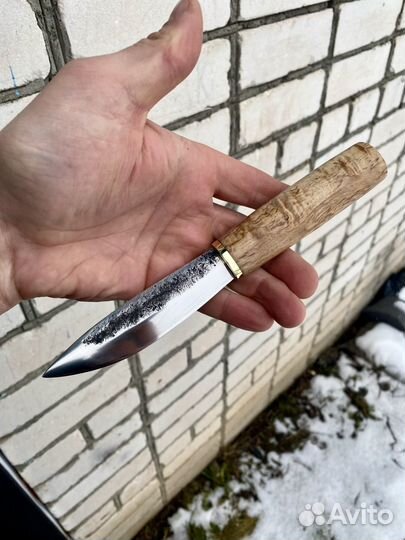 Кованый нож народов севера