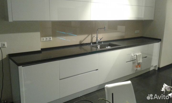 Столешница из искусственного камня с замером