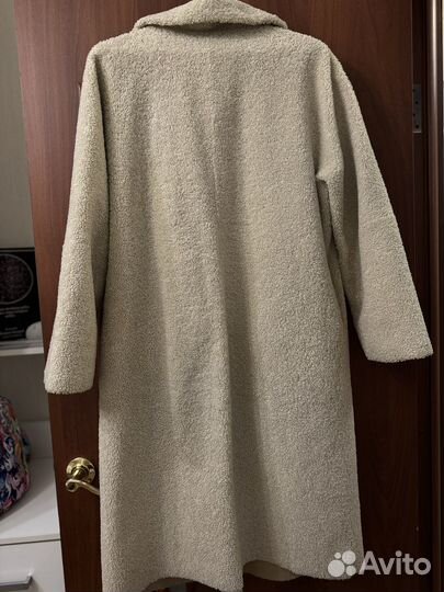 Пальто lime чебурашка тедди демисезонное