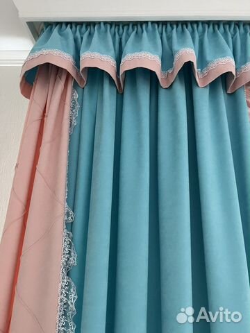 Шторы с ламбрекеном в детскую