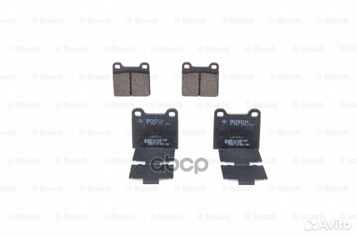 Колодки тормозные дисковые 0986466302 Bosch