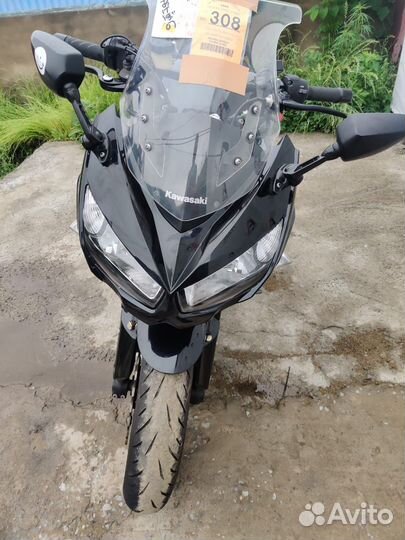 Японские антибликовые зеркала Napoleon на Kawasaki