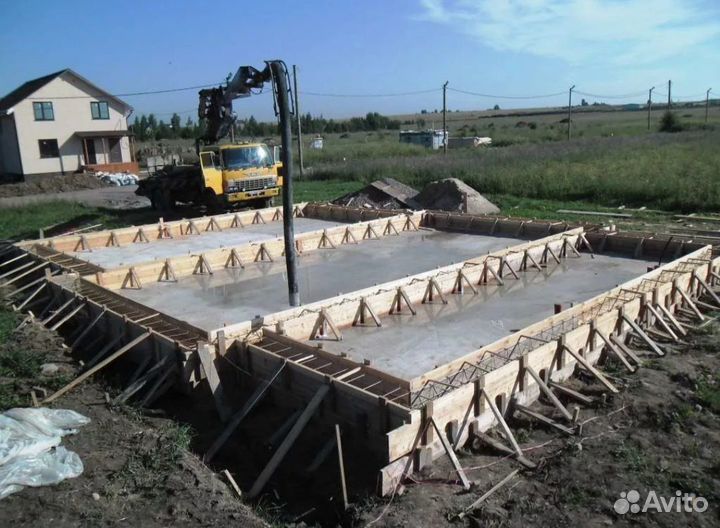 Бетон М 100 от завода, доставка, прокачка