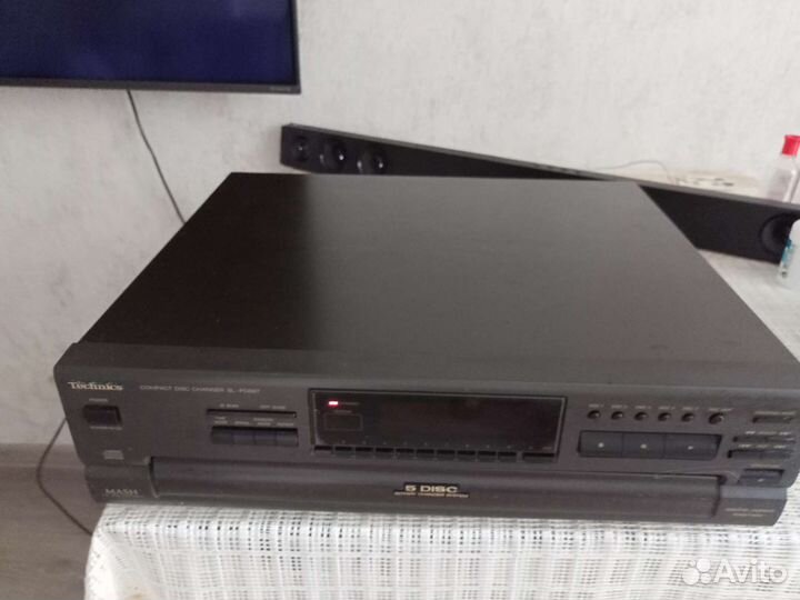Cd проигрыватель technics на 5 дисков