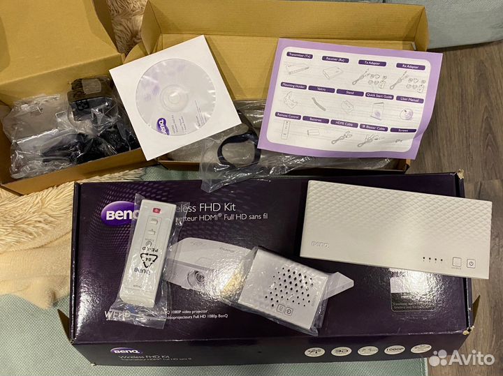 Беспроводной комплект Full HD Benq WDP02