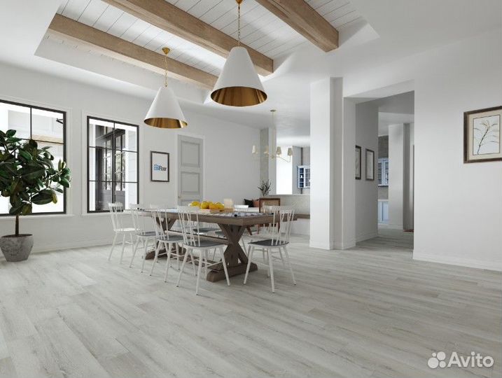 Ламинат SPC CM Floor Дуб Ледяной 05