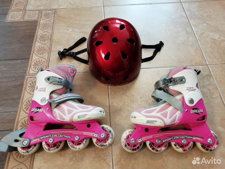 Ролики детские раздвижные