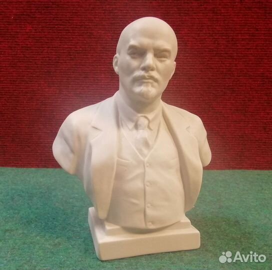 Бюст Ленина, Горького,Толстого бесквит СССР