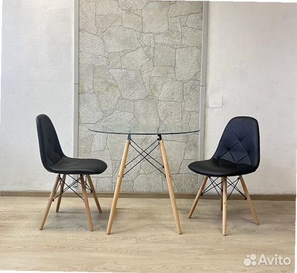 Стул кухонный DSW Eames чёрный