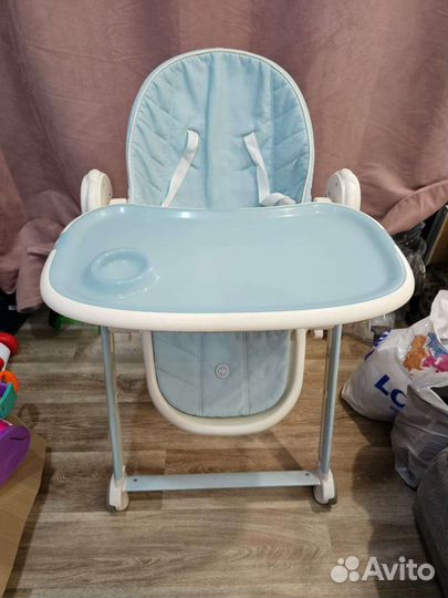 Стульчик для кормления happy baby