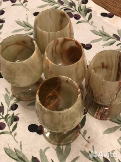 Рюмки из оникса