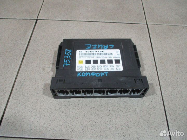 Блок комфорта Chevrolet Cruze (J300)