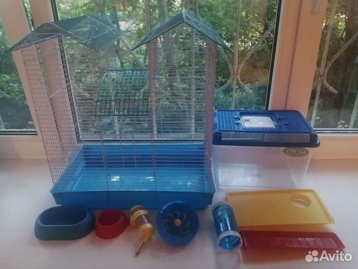Клетка для грызунов+переноска