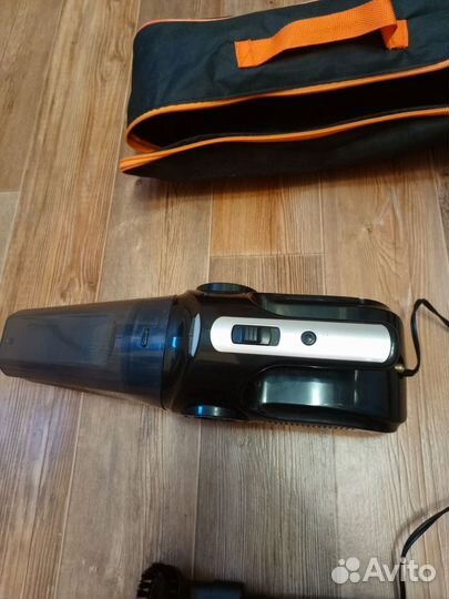 Пылесос автомобильный с компрессором