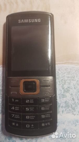 Кнопочный Samsung GT-С3011 черный синий
