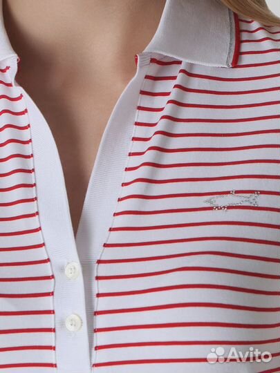 Поло хлопковое Paul & Shark