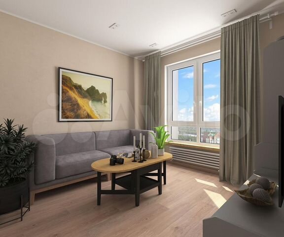 1-к. квартира, 38,8 м², 6/25 эт.