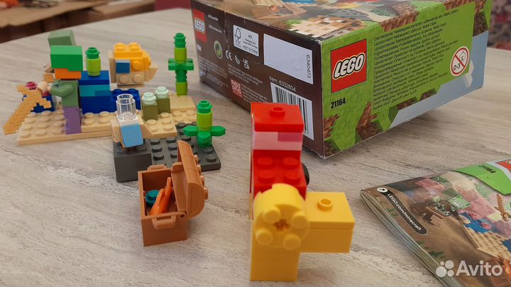 Lego Minecraft 21164 Коралловый риф