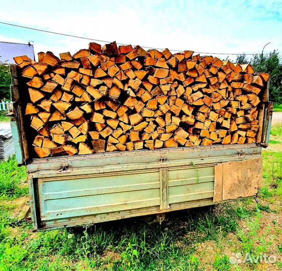 Дрова в укладку