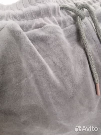 Брюки велюровые