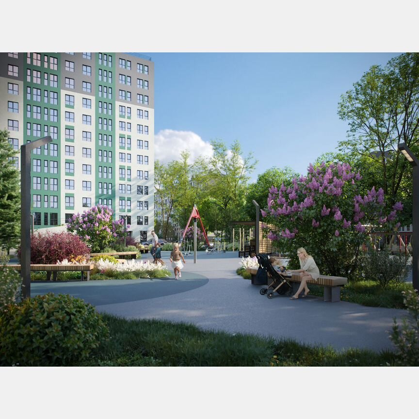 2-к. квартира, 40 м², 9/12 эт.