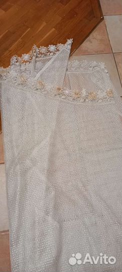 Тюль кухонная