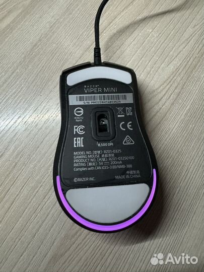 Игровая мышь razer viper mini
