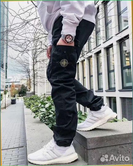 Брюки карго Stone Island (качество lux)