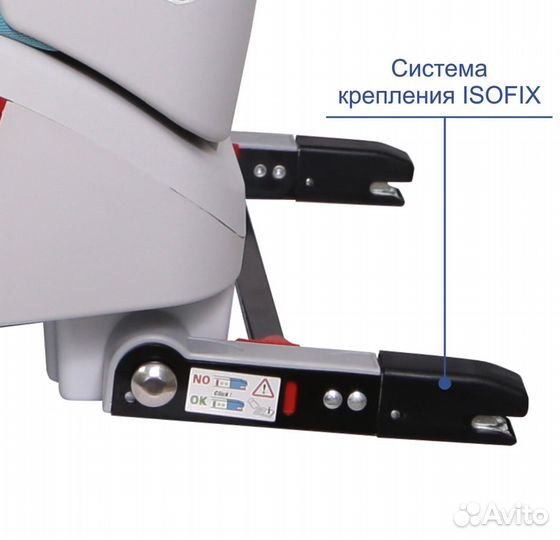 Автокресла siger ART индиго isofix LUX 9-36 кг