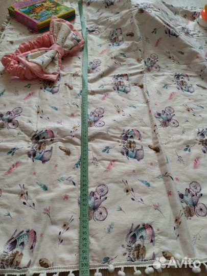 Конверт одеяло на выписку для девочки