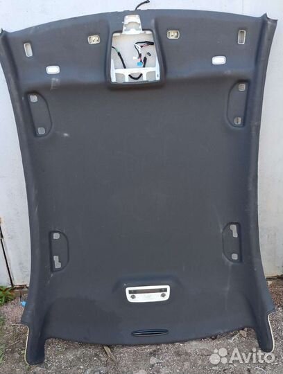 Обшивка потолка салона черная Mercedes W204 CClass