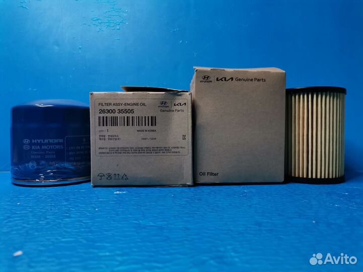 Фильтр масляный Хендэ/Kia 26300-35505 26300-2S000
