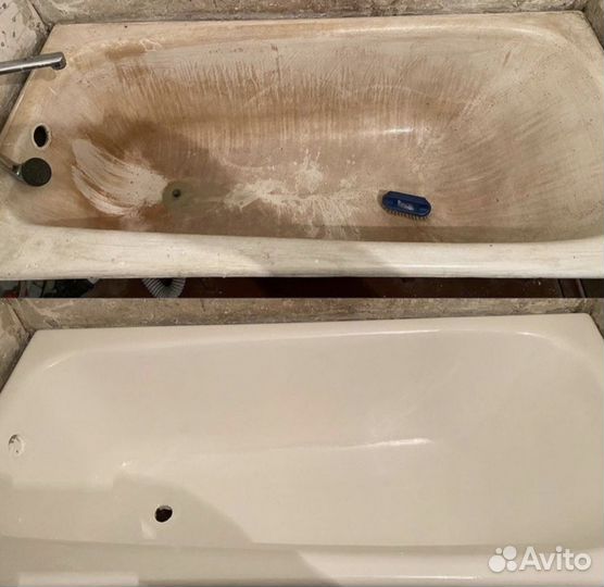 Реставрация ванн жидким акрилом