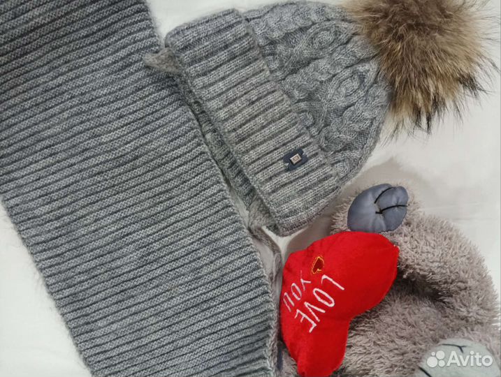 Шапка и снуд для девочки