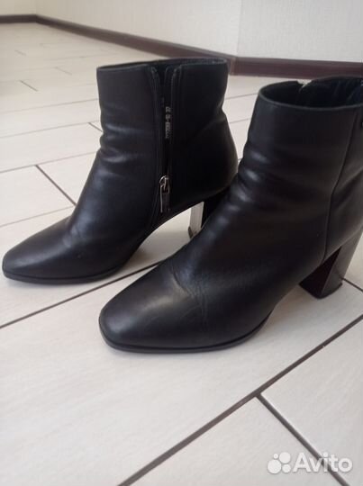 Ботильоны женские кожаные 37 размер