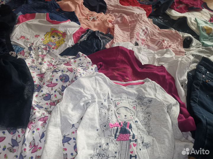Пакет вещей на девочку 4-6 лет