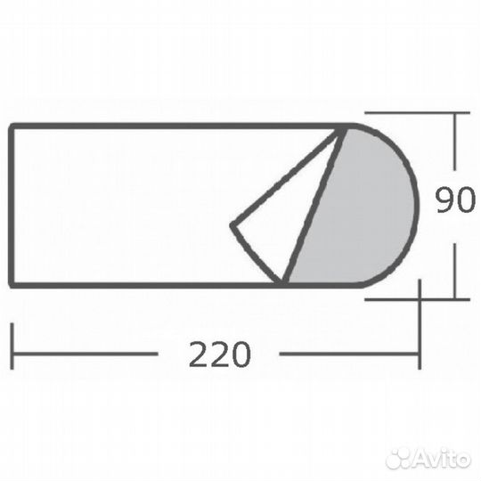 Спальный мешок батыр extreme (220*90) Stratex 200