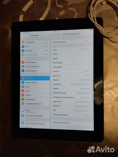 Планшет apple iPad