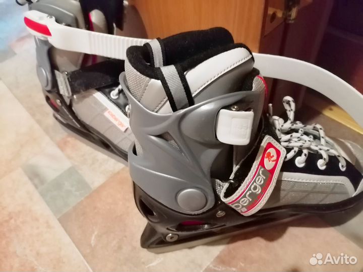 Коньки детские раздвижные 33 36