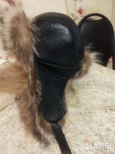 Мужская зимняя шапка ушанка