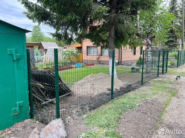 Забор из сетки 3D на заказ