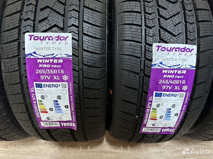 Tourador Winter Pro TSU1 245/40 R18 и 265/35 R18 97V