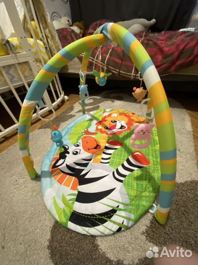 Детский развивающий коврик для малышей