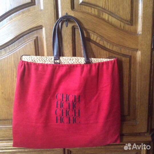 Cумка Соломенная Carolina Herrera