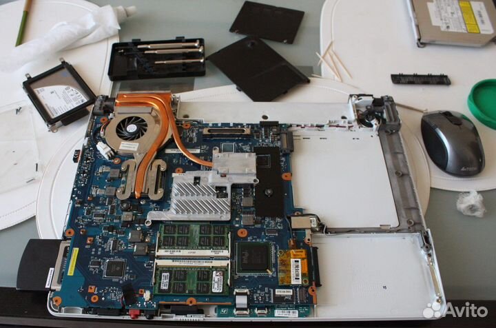 Разбор ноутбука