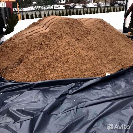 Песок сеянный доставка