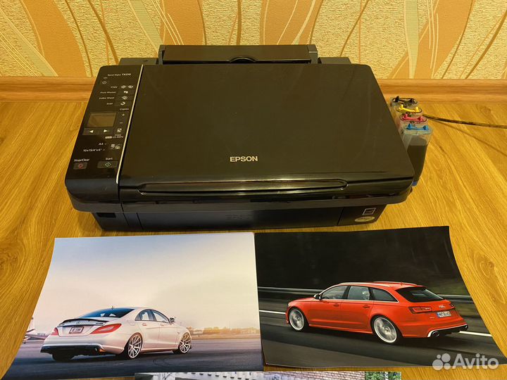 Цветной мфу с снпч Epson TX210