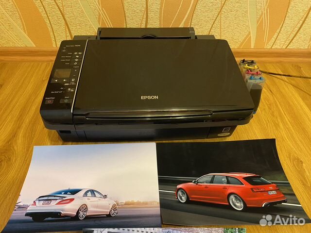 Цветной мфу с снпч Epson TX210